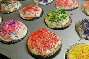 Rainbow Cupcakes