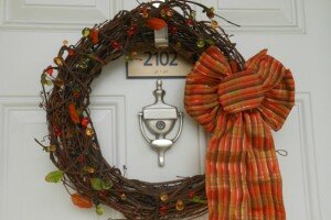 $10 DIY Autumn Wreath