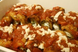 Grandma’s Eggplant Rollatini