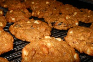 Loaded Oatmeal Pumpkin Cookies