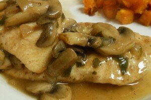 Low Fat Chicken Marsala