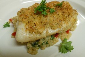 Parmesan Crusted Tilapia