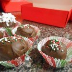 Peppermint Oreo Truffles