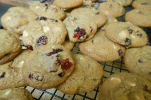 White Chocolate Cranberry Cookies