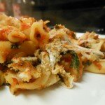 Campanelle Pasta Bake with Spinach & Chicken