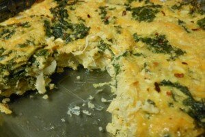 Quinoa and Kale Crustless Quiche