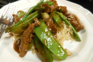 Asian Beef with Snow Peas