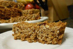 Homemade Cranberry Nut Granola Bars