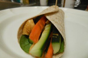 Crunchy Thai Chicken Wraps