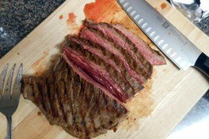 Balsamic Glazed Flank Steak