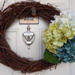 DIY Hydrangea Spring Wreath