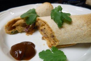 Hawaiian BBQ Chicken Taquitos