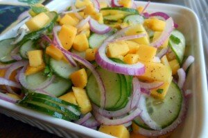 Cucumber Mango Summer Salad