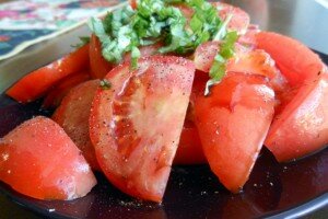 Simplest Tomato Salad