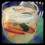 Peach, Mango & Mint Sangria