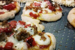 Mini Pizzas with Sausage & Peppers