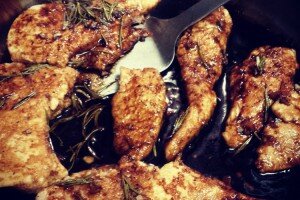 Skinny Balsamic Rosemary Chicken