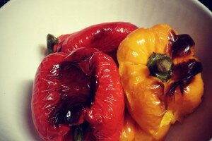 Homemade Roasted Peppers