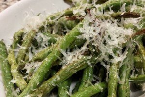 Roasted Parmesan Green Beans