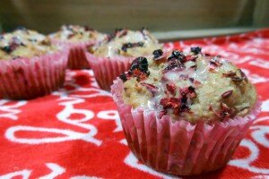 Fresh Cranberry & Walnut Muffins