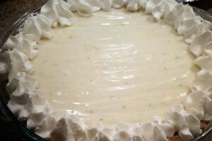 Easy Key Lime Pie with a Skinny Graham Cracker Crust