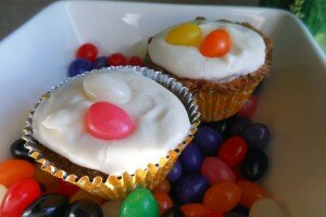 Carrot Cake Cupcakes with Maple Cream Cheese Frosting