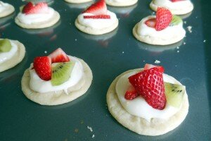 Mini Fruit Pizzas