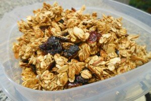 Homemade Cranberry & Almond Granola