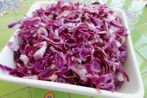 Red Cabbage Salad