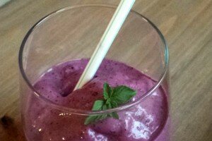 Blueberry Banana Smoothie