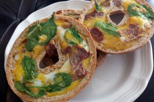 Bagel Quiches