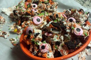 Halloween Cookie Bark