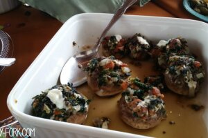 Sausage Stuffed Mushrooms