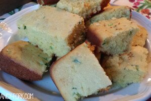 Cheesy Chive Cornbread