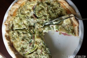 Zucchini Ribbon Quiche